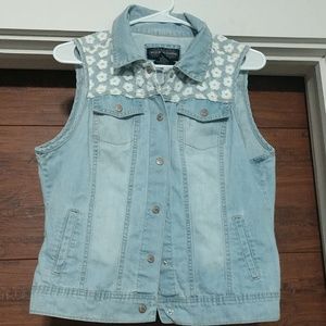 Denim Vest from Sahalie, medium